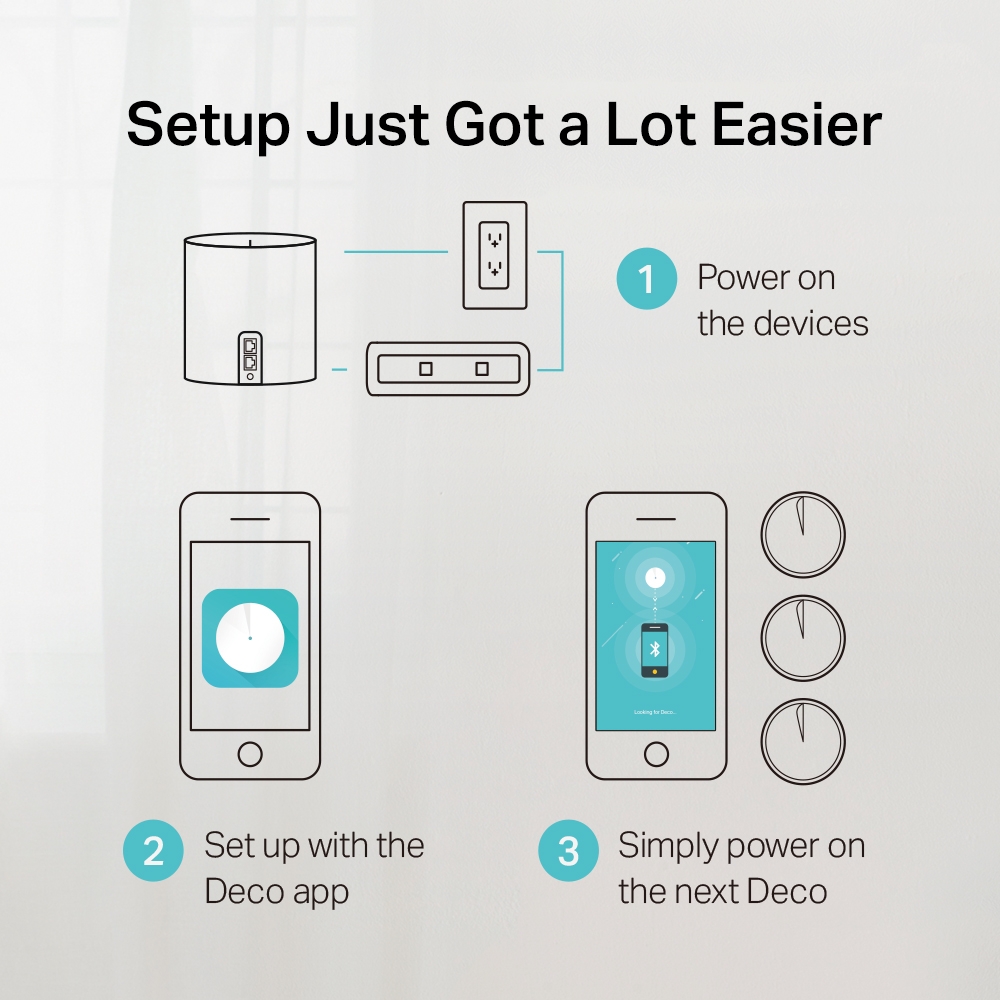 TP-Link Deco X60 quick setup guide in the Deco mobile app