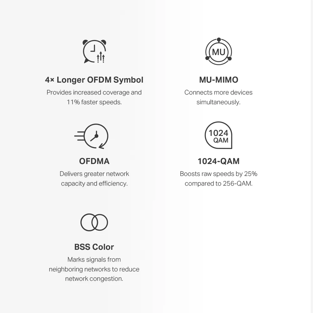 Mercusys Halo H60X technical specifications