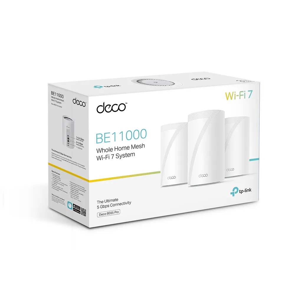 TP-Link Deco BE65 Pro: Wi-Fi 7, Regional Specifications and 5 Gbps Ports