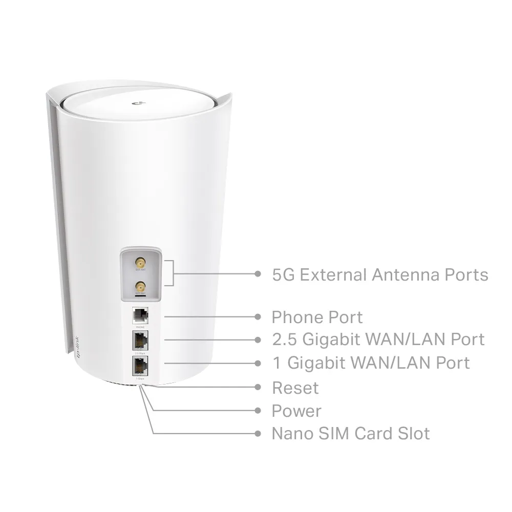TP-Link Deco X80-5G - Ports