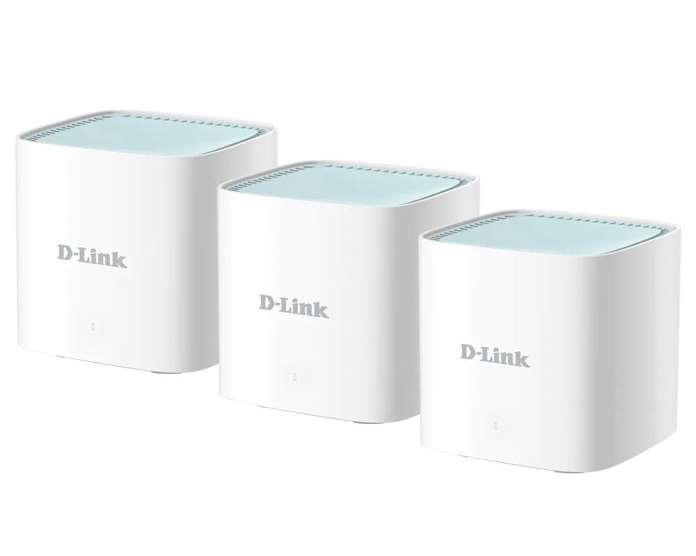 D-Link Eagle Pro AI M15 three-pack mesh routers