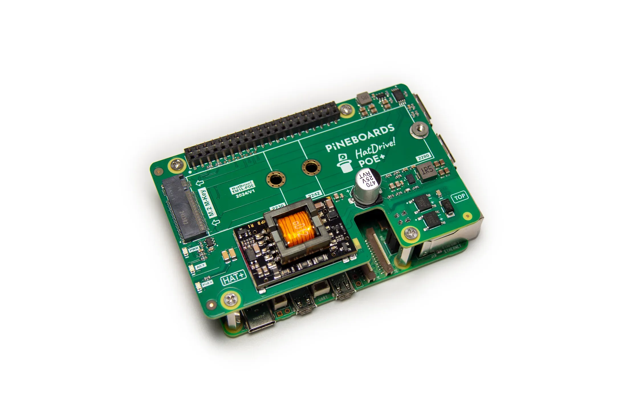Exploring the HatDrive! POE+ from PineBoards for the Raspberry Pi 5