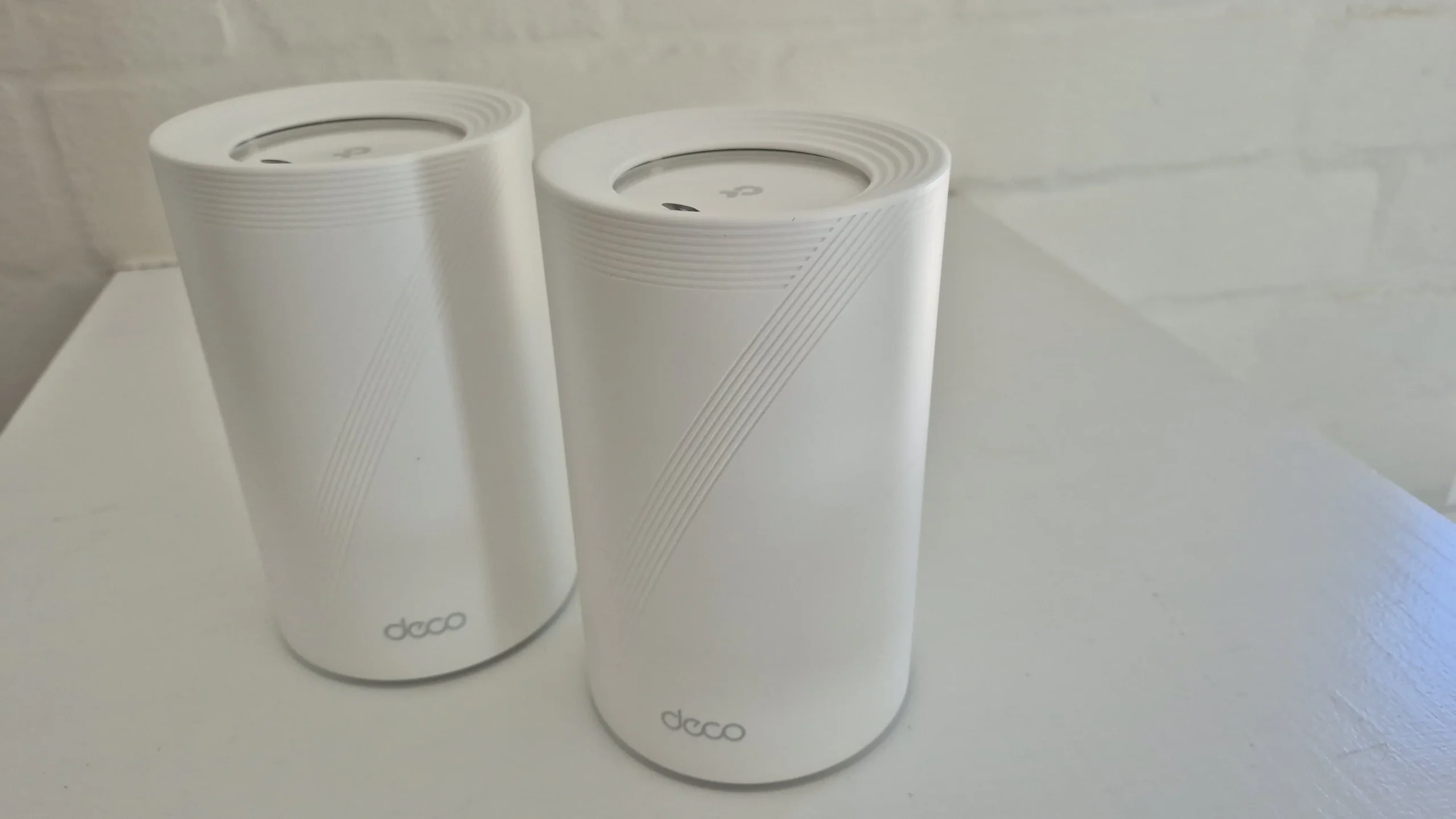 Our two Deco BE65 BE9300 units, ready for installation.