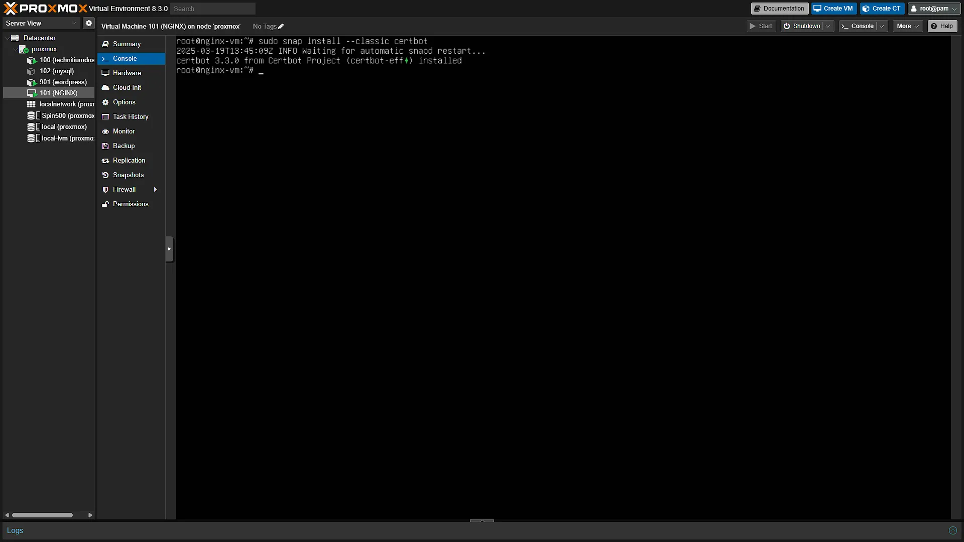 Certbot - 6 - Installed