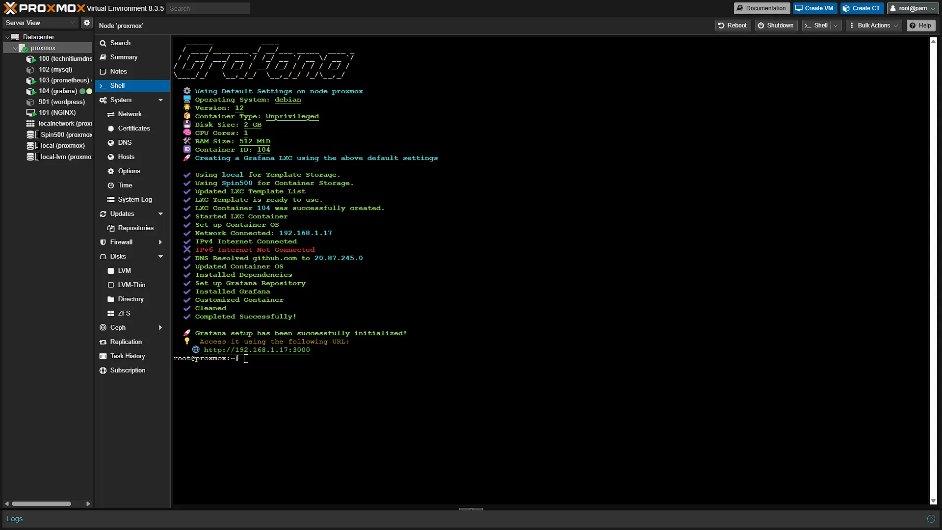 Install Grafana - 7 - Done
