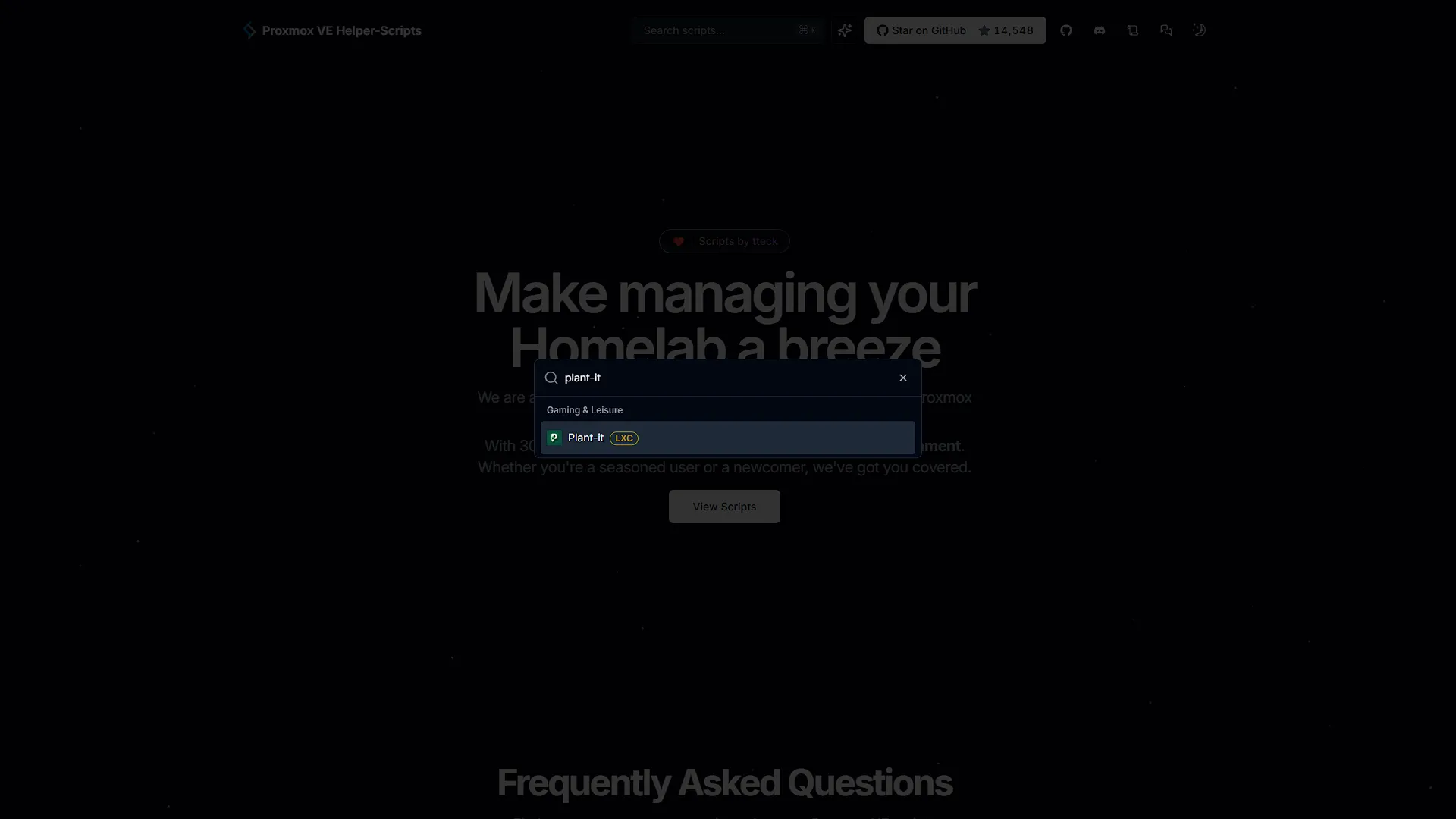 Helper Scripts 1 Search For Plant It