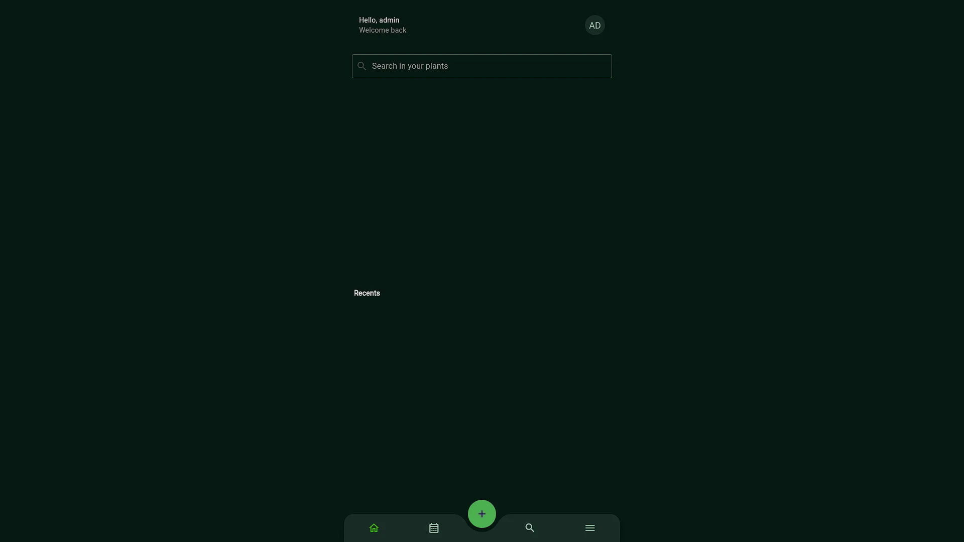 Plant-it - 4 - Dashboard