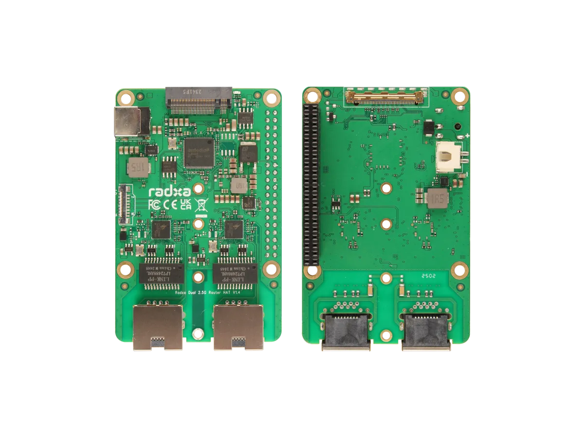 Introducing the Radxa Dual 2.5G Router HAT