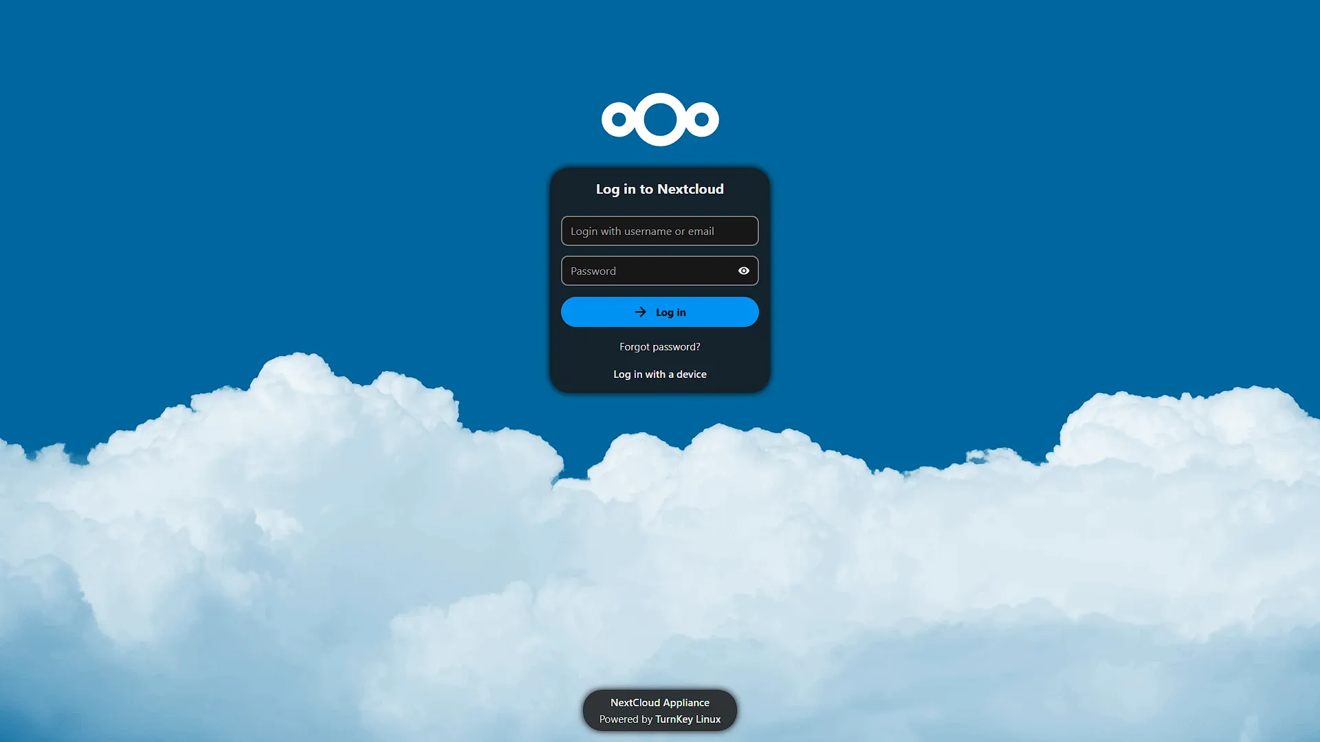 Access Nextcloud - 1 - Log In