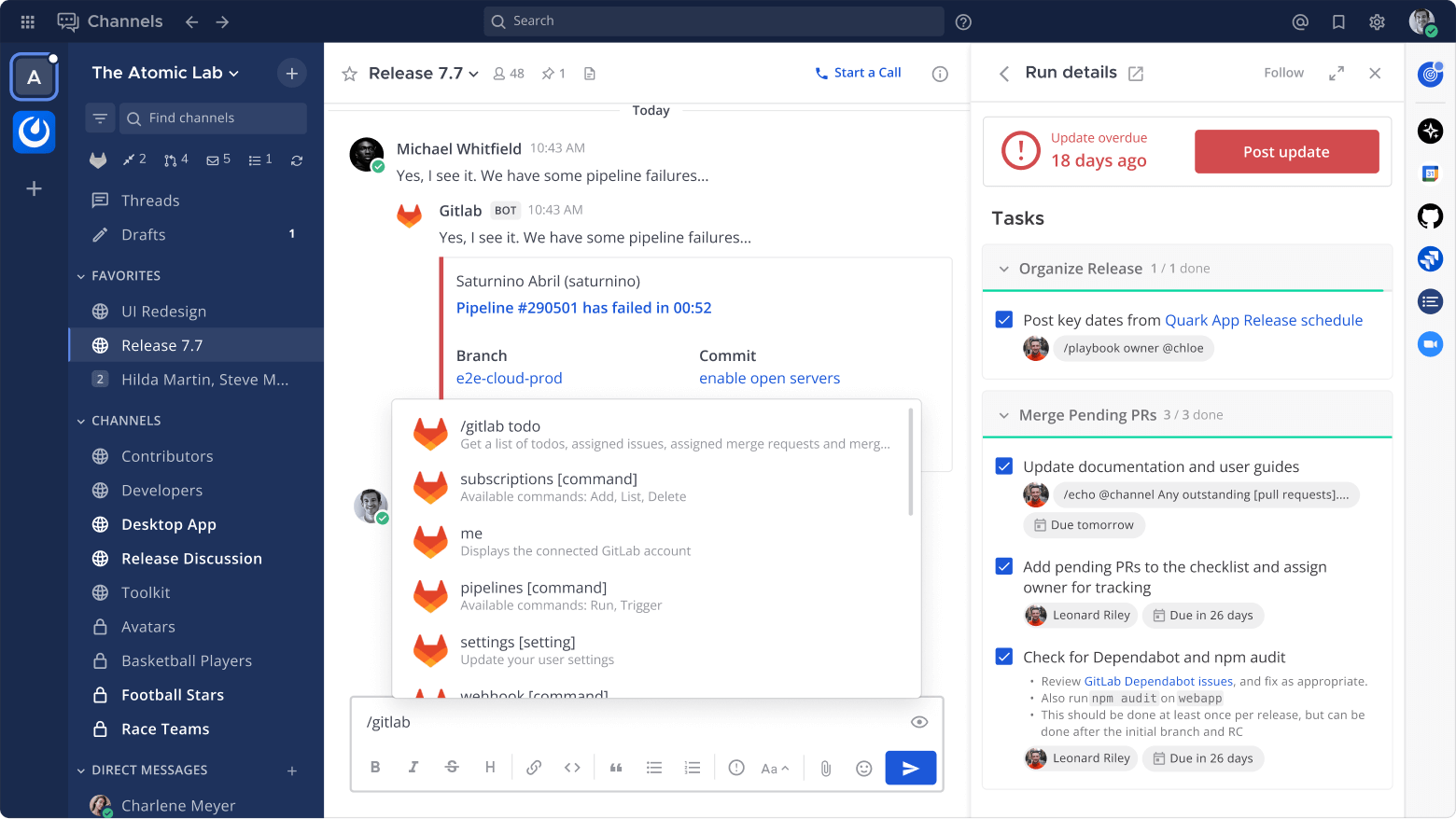 mattermost-gitlab-collaborate-automate-workflows