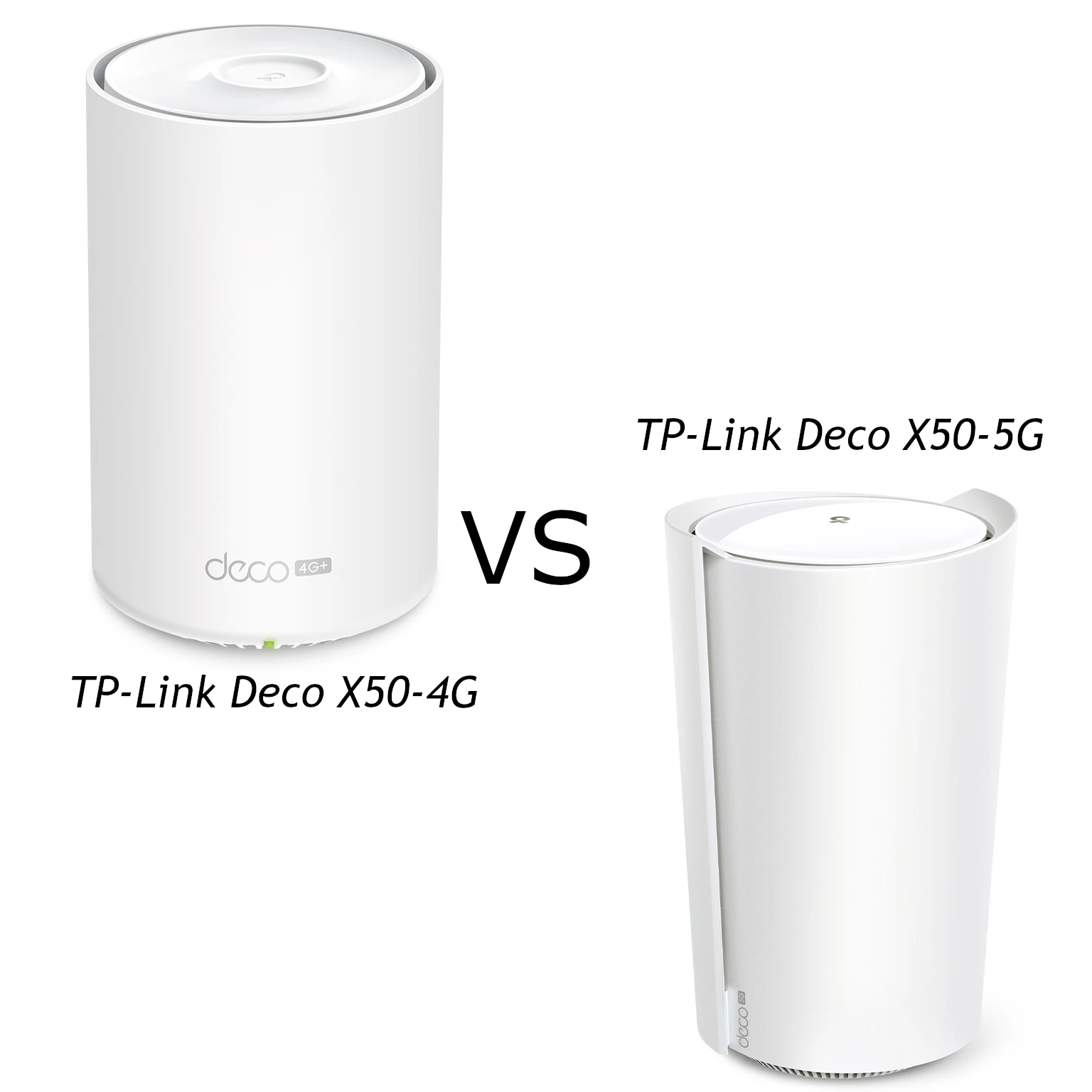 TP-Link Deco X50-5G vs. Deco X50-4G: A Comprehensive Comparison